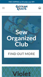 Mobile Screenshot of gothamquilts.com